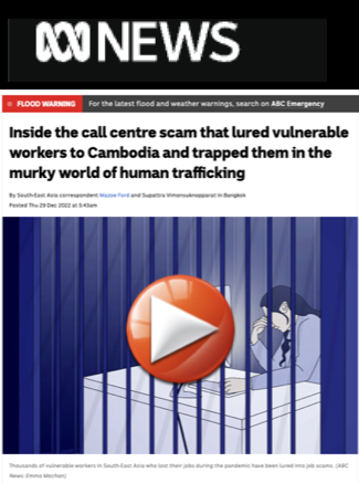 Call centre that lured workers into human trafficking: ABC News